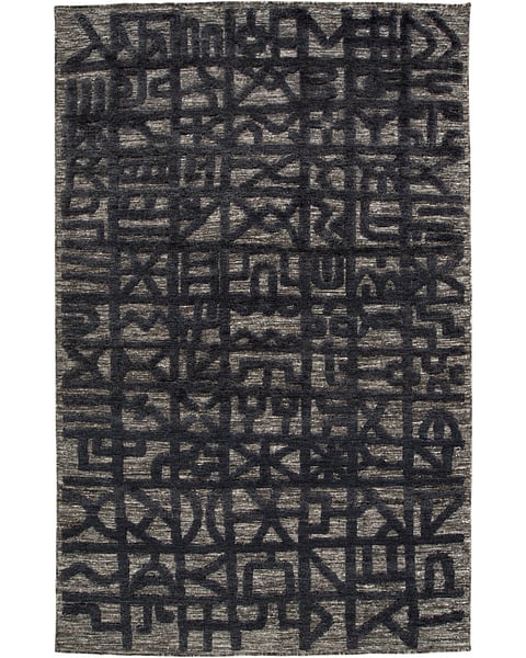 6062L Black/Dark Gray - Feizy