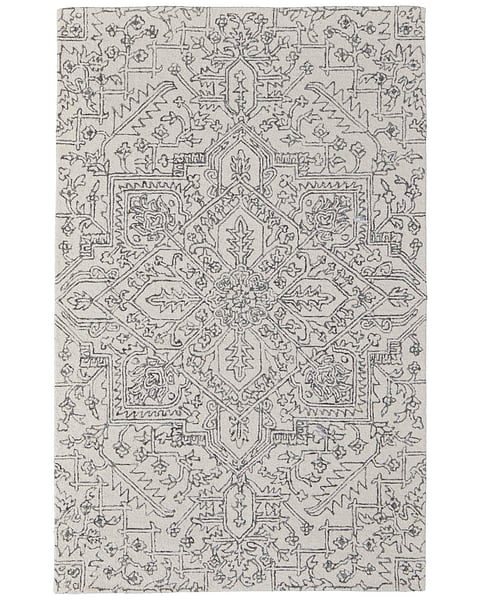 8778F Ivory/Charcoal - Feizy