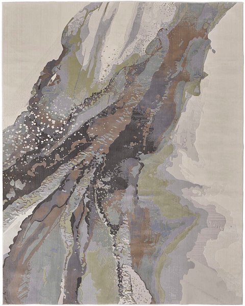 39K2F Gray/Multi - Feizy