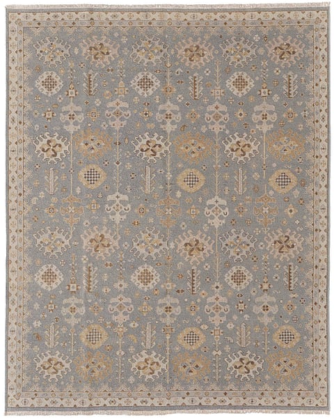 0610F Aqua/Beige - Feizy