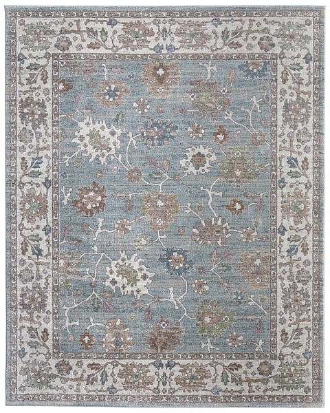 39QNF Blue/Multi - Feizy