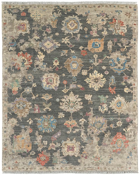 6894F Charcoal/Multi - Feizy