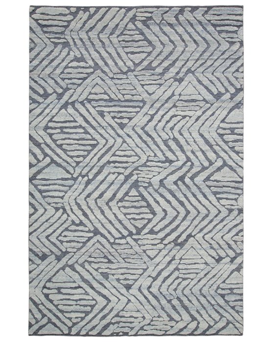 6060L Light Blue/Dark Gray - Feizy