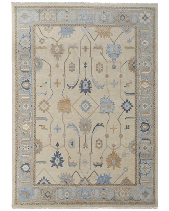 69G7F Ivory/Green - Feizy