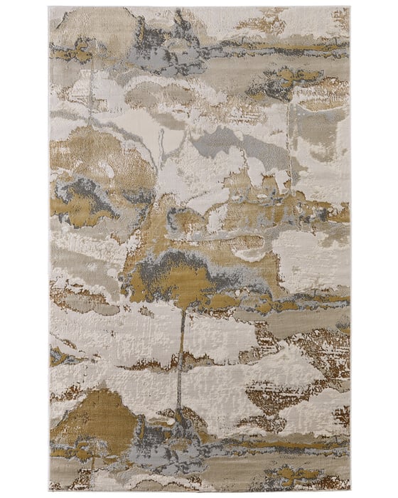 3737F Gold/Gray - Feizy