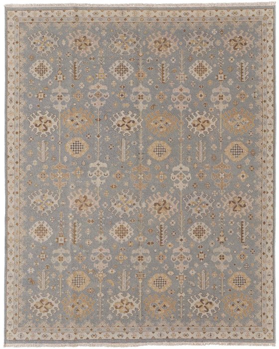 0610F Aqua/Beige - Feizy