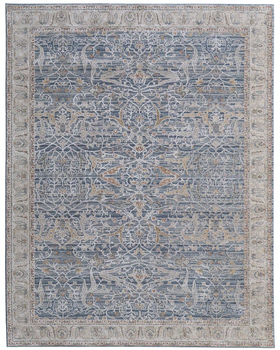 39M4F Blue/Ivory - Feizy