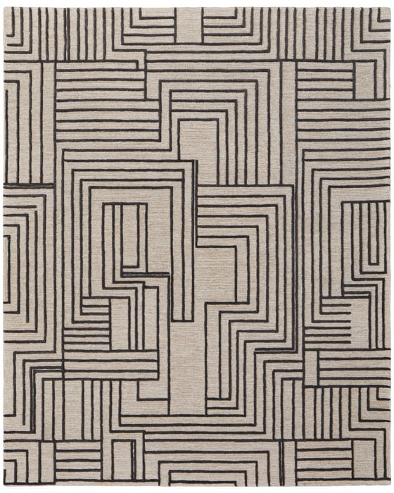 T8011 Beige/Brown - Feizy